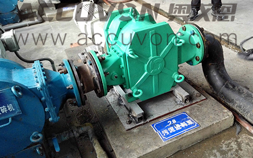 汙泥進料泵-深圳某汙水處理廠