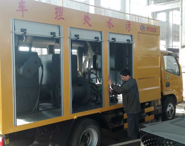 防（fáng）汛搶險（xiǎn）泵車（chē）的特點